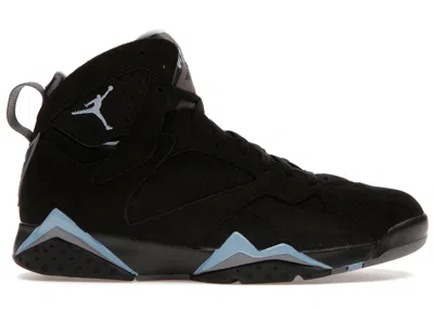 Pre-owned Jordan Men's  7 Retro (2023) Sneakers In Black/chambray/light Graphite