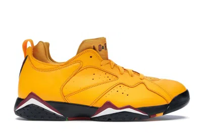 Pre-owned Jordan Men's  7 Retro Low Sneakers In Taxi/black In Multi