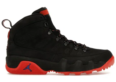 Pre-owned Jordan Men's  9 Retro Boot Florida Gators Pe Sneakers In Black/university Orange/game Royal In Multi