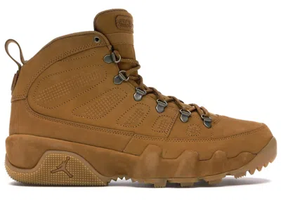Pre-owned Jordan Men's  9 Retro Boot Sneakers In Wheat/baroque Brown