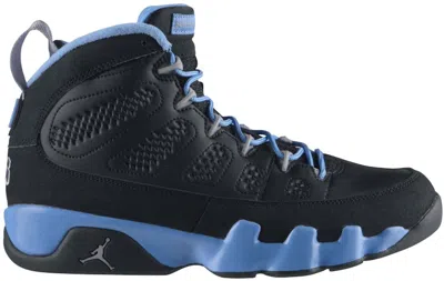 Pre-owned Jordan Men's  9 Retro Slim Jenkins Sneakers In Black/matte Silver/university Blue
