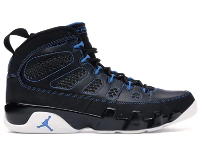 Pre-owned Jordan Men's  9 Retro Sneakers In Black/photo Blue/white In Multi