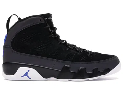 Pre-owned Jordan Men's  9 Retro Sneakers In Black/white/racer Blue