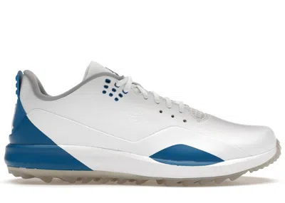 Pre-owned Jordan Men's  Adg 3 Golf Sneakers In White/military Blue