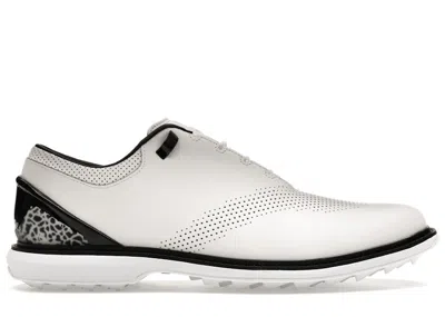 Pre-owned Jordan Men's  Adg 4 Golf Sneakers In White/black