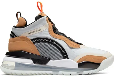 Pre-owned Jordan Men's  Aerospace 720 Rookie Of The Year Sneakers In Grey Fog/particle Grey/light Orewood Brown In Multi