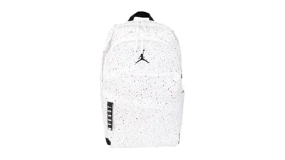 Pre-owned Jordan Men's  Air Patrol Large Backpack In White