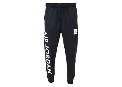 Pre-owned Jordan Men's  Aj4 Pants In Black/university Red In Multi
