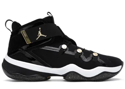 Pre-owned Jordan Men's  Ajnt23 Sneakers In Black/white/metallic Gold