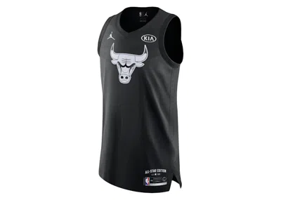 Pre-owned Jordan Men's  Allstar Edition Authentic Jersey In Black
