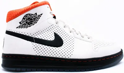 Pre-owned Jordan Men's  Alpha 1 Tinker Sneakers In Birch/black/orange Blaze In Multi
