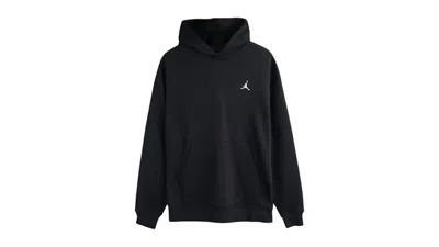 Pre-owned Jordan Men's  Brooklyn Fleece Pullover Hoodie In Black/white In Multi