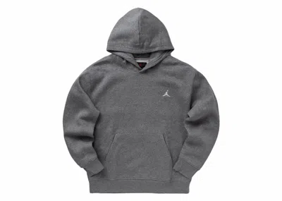 Pre-owned Jordan Men's  Brooklyn Fleece Pullover Hoodie In Grey