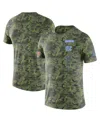 Jordan Men's  Camo North Carolina Tar Heels Military-inspired T-shirt In Camo