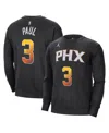 Jordan Men's  Chris Paul Black Phoenix Suns Statement Name And Number Pullover Sweatshirt In Black