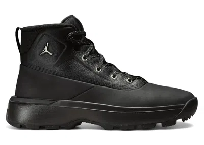 Pre-owned Jordan Men's  City Boot Sneakers In Black/metallic Silver In Multi