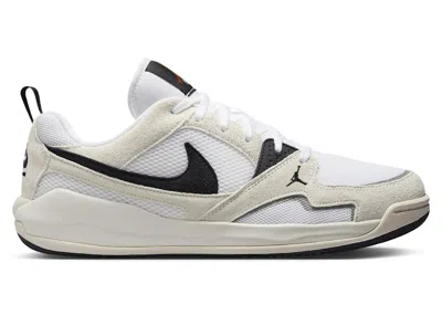 Pre-owned Jordan Men's  Cmft Era Black Sneakers In White/sail