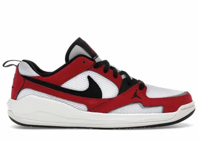 Pre-owned Jordan Men's  Cmft Era Black Sneakers In White/varsity Red/sail