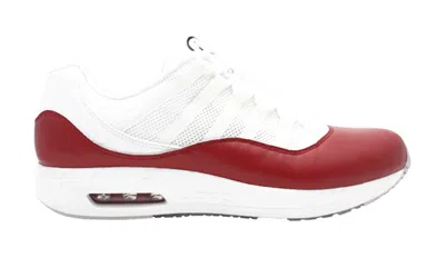 Pre-owned Jordan Men's  Cmft Viz Air 11 Candy Cane Sneakers In White/black/varsity Red