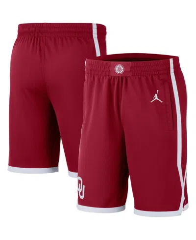 Jordan Men's  College (oklahoma) Replica Basketball Shorts In Crimson
