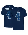 Jordan Men's  Dak Prescott Navy Dallas Cowboys Name And Number T-shirt In Navy
