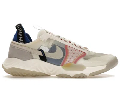 Pre-owned Jordan Men's  Delta Breathe Tech Sneakers In Sail/white/tech Grey In Multi