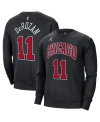 Jordan Men's  Demar Derozan Black Chicago Bulls Statement Name And Number Pullover Sweatshirt In Black