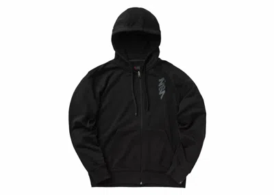 Pre-owned Jordan Men's  Drifit Zion Fullzip Hoodie In Black/smoke Grey In Multi
