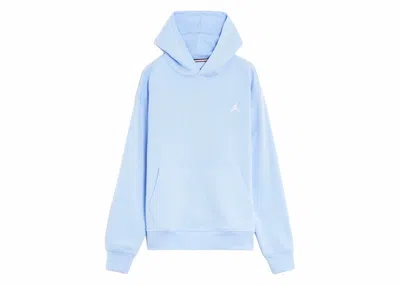 Pre-owned Jordan Men's  Essentials Fleece Pullover Hoodie In Light Blue