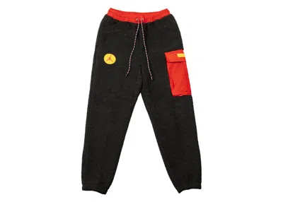 Pre-owned Jordan Men's  Essentials Mountainside Fleece Pants In Black