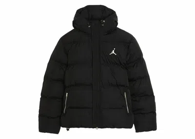 Pre-owned Jordan Men's  Essentials Puffer Jacket In Black