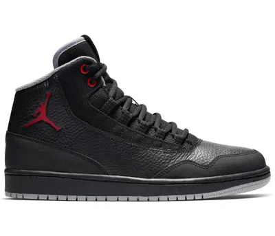 Pre-owned Jordan Men's  Executive Sneakers In Black/gym Red/white