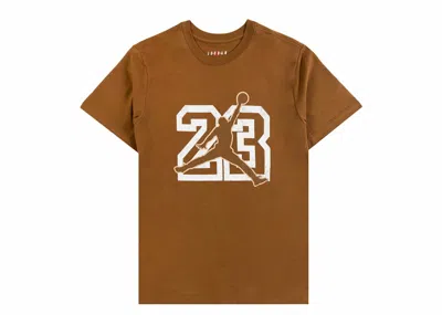 Pre-owned Jordan Men's  Flight Essentials T-shirt In Brown