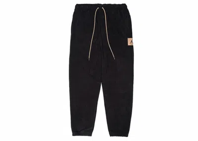Pre-owned Jordan Men's  Flight Heritage Pants In Black