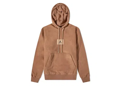 Pre-owned Jordan Men's  Flight Heritage Pullover Hoodie In Archeo Brown