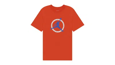 Pre-owned Jordan Men's  Flight Mvp Shortsleeve T-shirt In Orange
