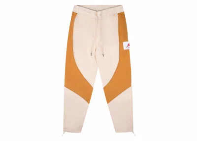 Pre-owned Jordan Men's  Flight Suit Pants In Wheat/beige In Brown