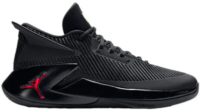 Pre-owned Jordan Men's  Fly Lockdown Last Shot Sneakers In Black/varsity Red/dandelion