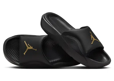 Pre-owned Jordan Men's  Franchise Slide Sneakers In Black/metallic Gold In Multi