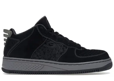 Pre-owned Jordan Men's  Fusion 20 Low Sneakers In Black/light Graphite/white In Multi