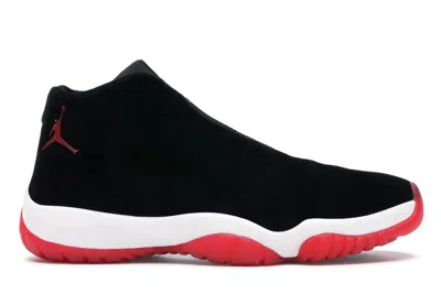 Pre-owned Jordan Men's  Future Bred Jumpman Sneakers In Black/true Red/white