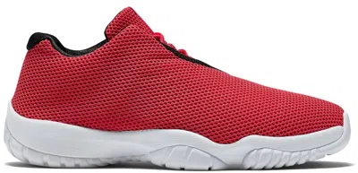 Pre-owned Jordan Men's  Future Low Sneakers In University Red/black/white In Multi