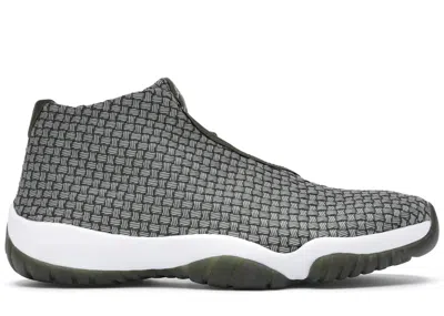 Pre-owned Jordan Men's  Future Sneakers In Olive Canvas/white In Multi