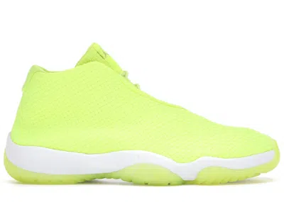 Pre-owned Jordan Men's  Future Sneakers In Volt/white In Multi