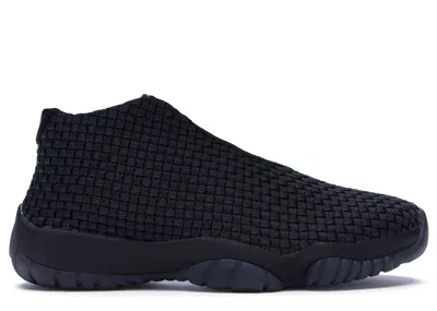 Pre-owned Jordan Men's  Future Triple Sneakers In Metallic In Black/anthracite/metallic Black