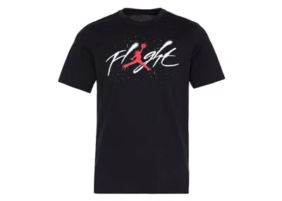 Pre-owned Jordan Men's  Graphic T-shirt In Black/red/white