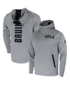 Jordan Men's  Gray Ucla Bruins 2-hit Performance Pullover Hoodie In Gray