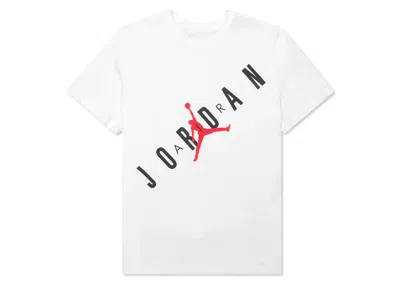 Pre-owned Jordan Men's  Hbr Stretch T-shirt In White