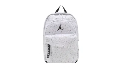 Pre-owned Jordan Men's  Jumpman 13l Backpack In White Back