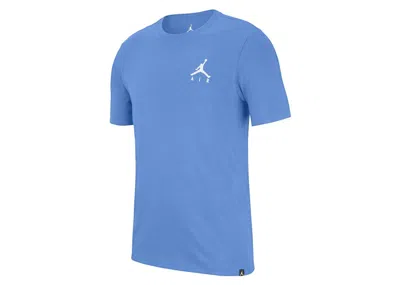 Pre-owned Jordan Men's  Jumpman Air Embroidered T-shirt In Blue